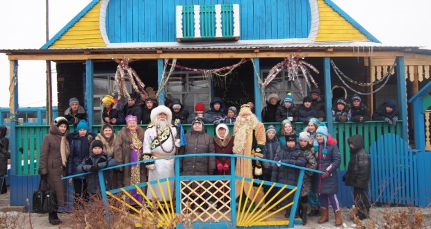 Кыш бабай из Татарстана посетил Бурятию