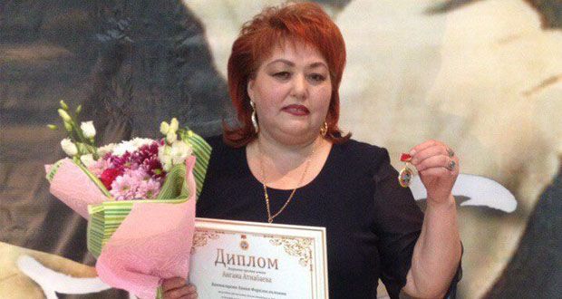 The legendary lady  singer Haniya Farhi posthumously became the winner of the award named after Angam Atnabaev