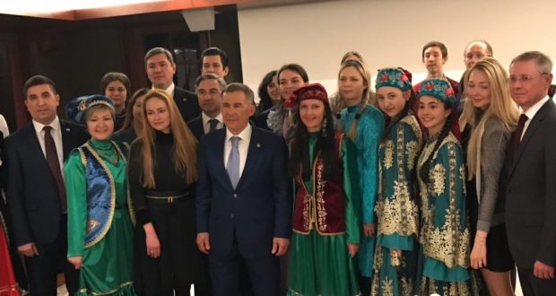 Президент Татарстана пообщался с татарами Швейцарии
