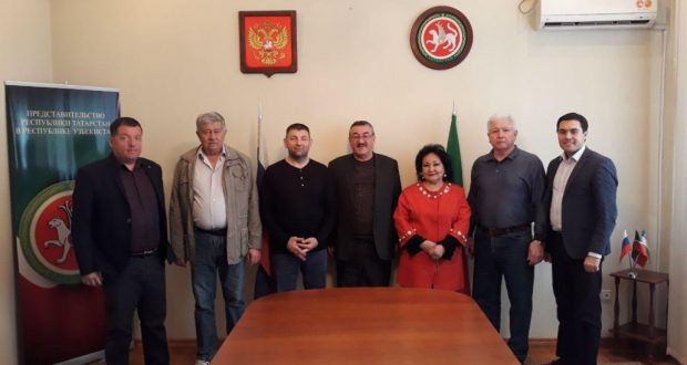 Representation of the Republic of Tatarstan in the Republic of Uzbekistan received  guests from the Republic of Tatarstan