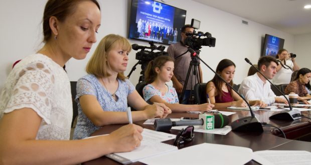 ФОТОРЕПОРТАЖ: VIII Бөтендөнья татар яшьлəре форумына багышланган пресс-конференция