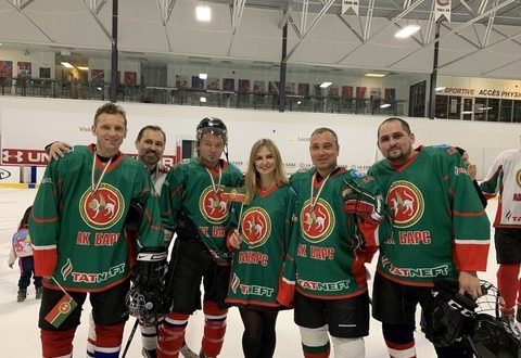 Tatars from the USA and Canada played a hockey match in Montreal