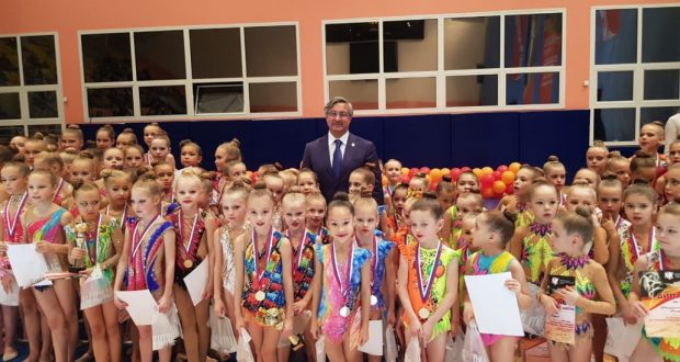 Председатель Национального совета принял участие в открытии турнира по художественной гимнастике в Свердловской области