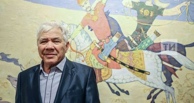 Today in Kazan, the opening of the exhibition “History and personality” by  the national artist of the Republic of Tatarstan Rifkat Vakhitov  will be held