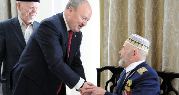 Veterans of the Great Patriotic War  on the Day of Great Victory congratulated