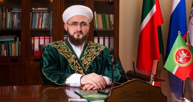 Поздравление муфтия Татарстана с наступающим праздником Ураза-байрам