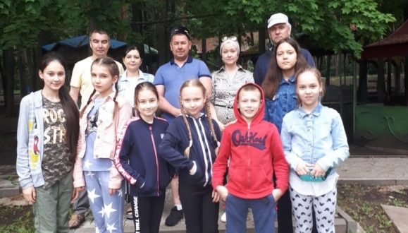Учащиеся татарской школы “Яктылык” Самары – в лагере Идель