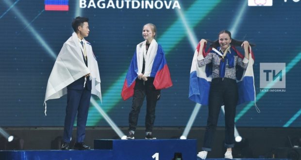 Tatarstan girl  wins   the first place at WorldSkills Juniors