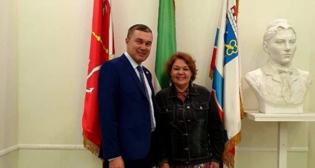Директор «Татаркино» М. Айтуганова посетила Постоянное представительство РТ в Санкт-Петербурге