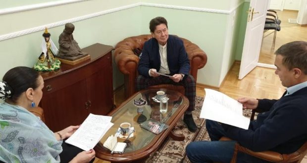 Альберт Асадуллин посетил Постоянное представительство РТ в Санкт-Петербурге
