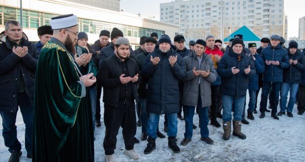 “Гаилә” мәчете каршында Ислам үзәге төзелеше башланды. Үзәктә татар теле кабинетлары эшлиячәк
