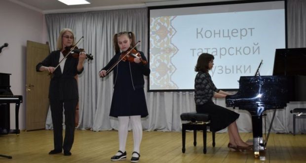 Концерт татарской музыки состоялся на сцене Верхнеуслонской школы искусств