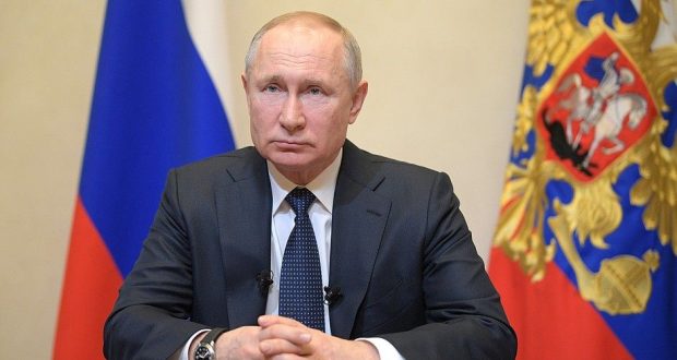 В День Победы Путин обратится к россиянам после возложения цветов к Вечному огню