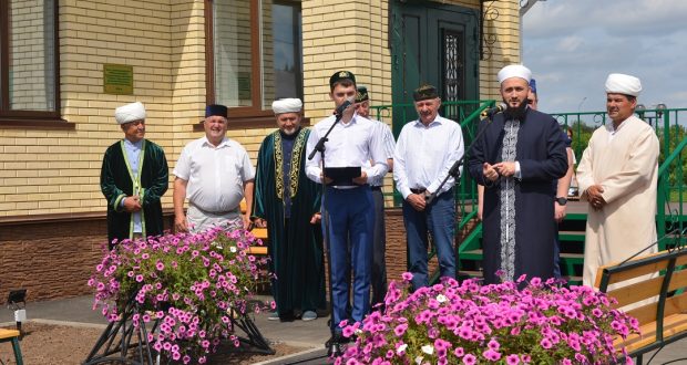 В селе Биляр Алексеевского района при участии муфтия открылась новая мечеть