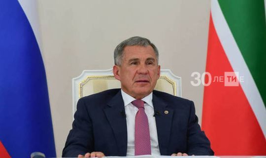 Minnikhanov became the first candidate for President of the Republic of Tatarstan in the autumn elections