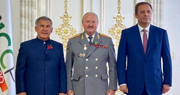 Равилю Ахметшину присвоено звание «Заслуженный сотрудник органов внутренних дел по Республике Татарстан»