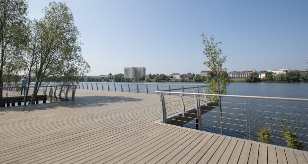 Renewed  embankment of the   Lake Kaban will be opened for the 100th anniversary of the TASSR