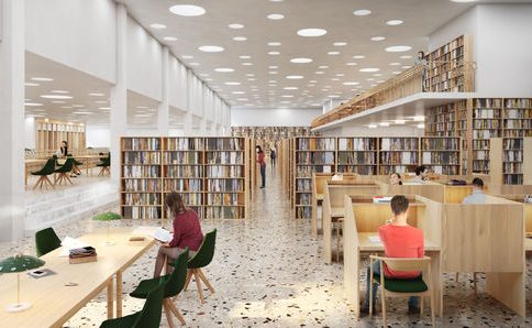 Залы для чтения и творчества: в Казани представили план библиотеки в НКЦ
