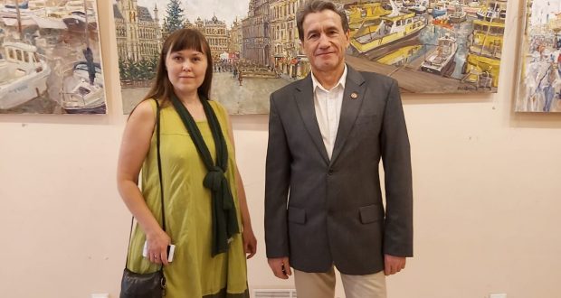 Larisa Akhmadeeva’s exhibition opened in St. Petersburg