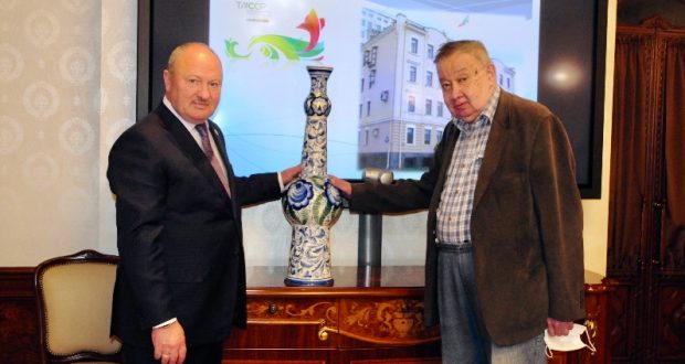 The son of the first Tatar leader of the TASSR visited the Representation  office  of Tatarstan