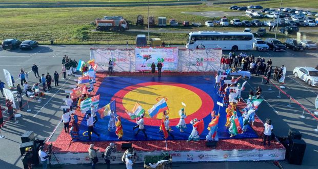 В Казани прошел Чемпионат мира по поясной борьбе корэш