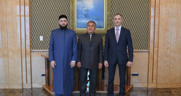 Муфтий Камиль хазрат Самигуллин встретился с Президентом Татарстана