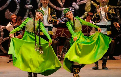 Sabantui touring of the State Song and Dance Ensemble of Tatarstan