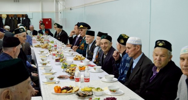 In Samara mosque veterans honored