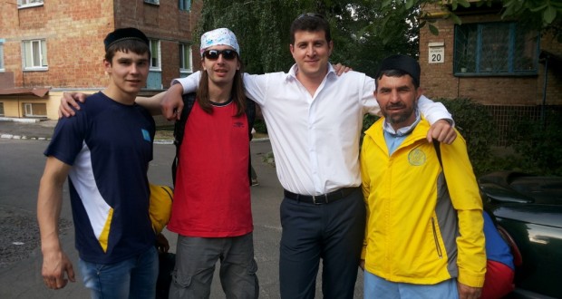 Участники Марша Мира и Согласия прибыли в Украину