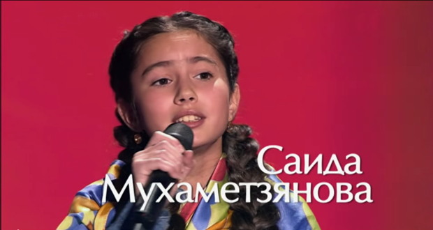 Vote April 10 LIVE “GOLOS.DETI” for Saida Mukhametzyanova!