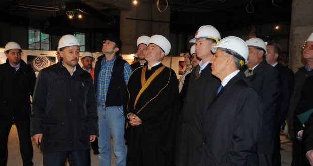Rustam Minnikhanov visited a new complex of the Moscow Cathedral Mosque