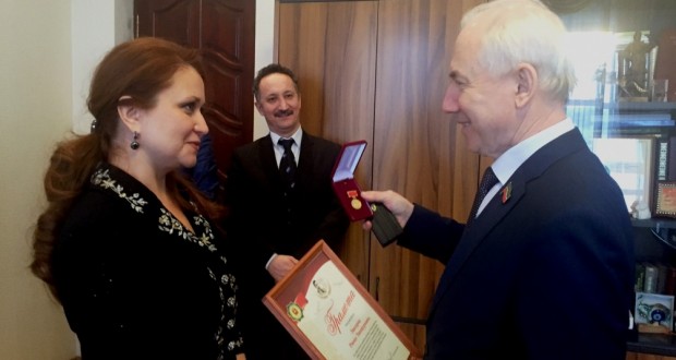Ринат Закиров удостоился памятной медали в честь 110-летия поэта Мусы Джалиля