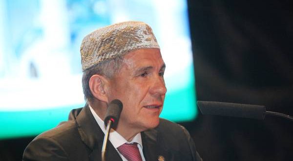 Рустам Минниханов на Всероссийском форуме татарских религиозных деятелей: Этот год войдет в историю, завтра в Болгаре будет заложена капсула в основание исламской академии
