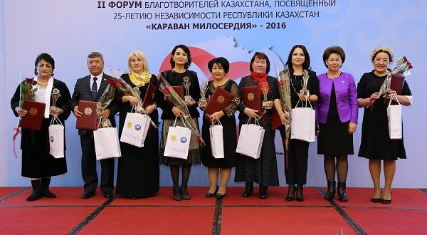 Yannat Nizamutdinova – among the 50 patrons of Kazakhstan