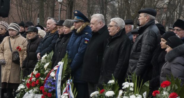 Татарская община Клайпеды приняла участие в памятных мероприятиях, посвященных 72-летию освобождения Литвы от немецко-фашистских войск