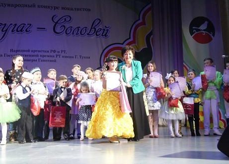 In Kazan  IV International Singing Competition “Sandugach-Solovei” is underway