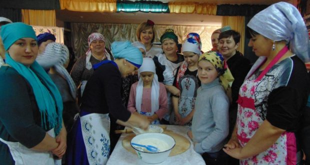 Master-class on Tatar dishes in the village of Reshetino