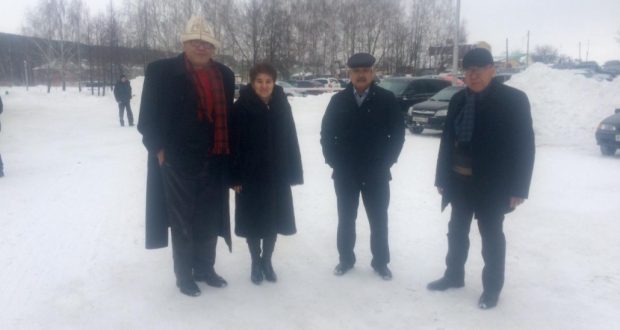 Кыргызская делегация, прибывшая в Татарстан для съемок фильма о Чингизе Айтматове – в Кукморе