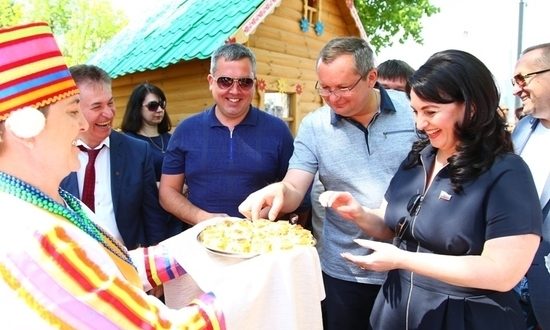 На Сабантуе в Астрахани поучаствовали гости из Татарстана