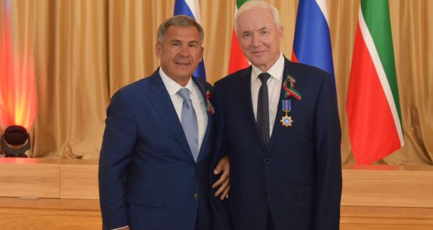 Rinat Zakirov  has been  awarded the order “Duslyk (Friendship)”