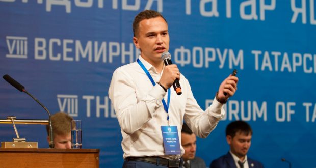 Tabris Yarullin re-elected chairman of the World Forum of Tatar youth
