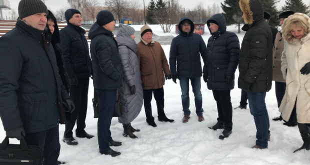 Татарстан делегациясе Новосибирскта үтәчәк Федераль Сабан туе мәйданын карады