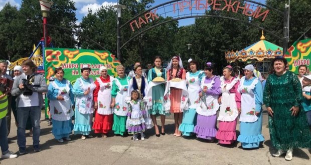 В Заволжском районе Ульяновска в 32-ой раз отметили национальный татарский праздник Сабантуй