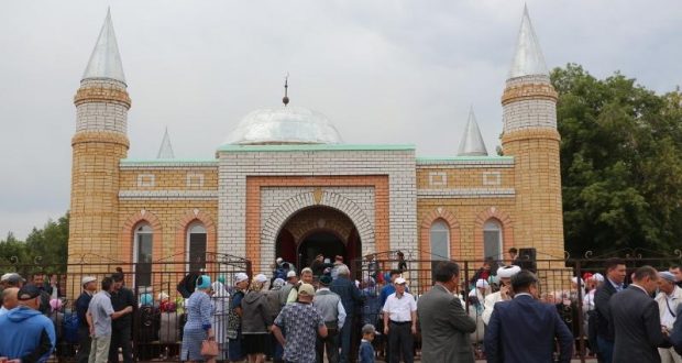 Новая мечеть открылась в Павлодарской области