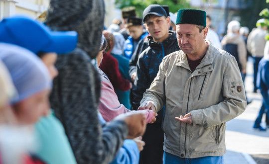 “Shtab  (Headquarters) of the Tatars of Moscow” instead of iftar will distribute food to the poor