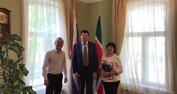 Постоянное представительство Республики Татарстан посетил вице-губернатор Свердловской области С.Ю. Бидонько
