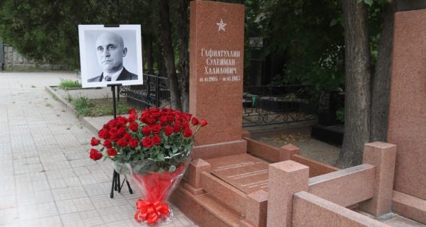 В Казахстане состоялось открытие памятника Сулейману Гафиатуллину