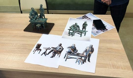 В Нижнекамске появятся бронзовые скульптуры персонажей из пьесы Туфана Миннуллина