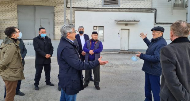 Председатель Нацсовета посетил элеватор агрохолдинга “Кургансемена”
