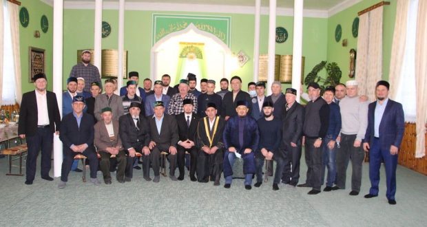 В Соборной мечети села Дёмино прошло мероприятие, при участии  Рината Абузярова
